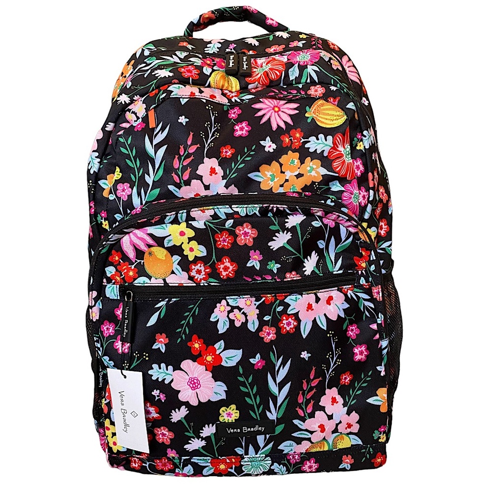 HP 🥳 🆕 VERA BRADLEY  | TANGERINE TWIST LIGHTEN UP ESSENTIAL LARGE BACKPACK